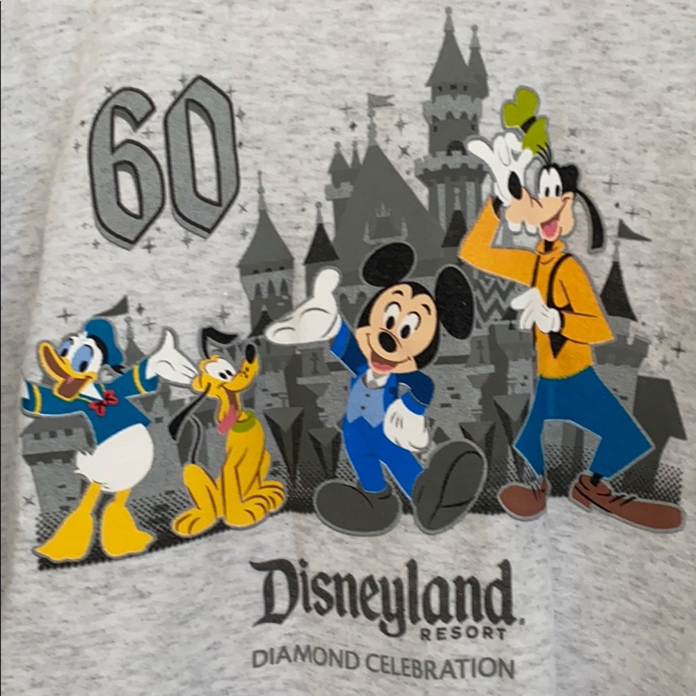 DISNEYLAND 60th anniversary long sleeve